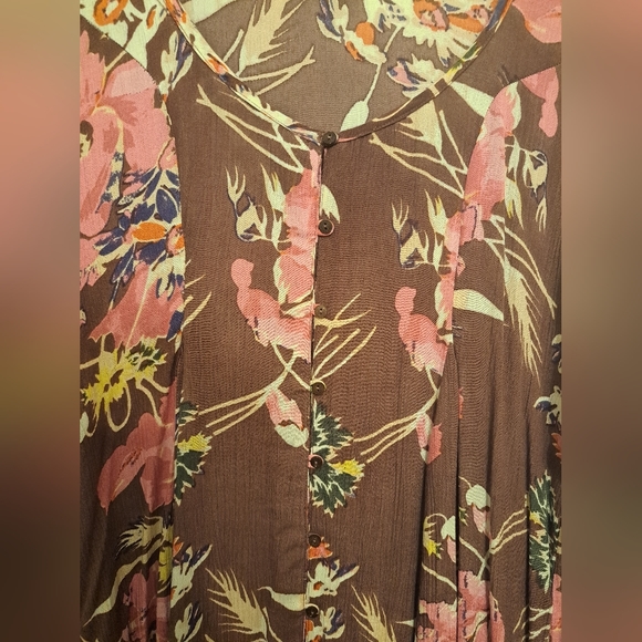 O'NEILL boho style floral DRESS - Picture 5 of 5